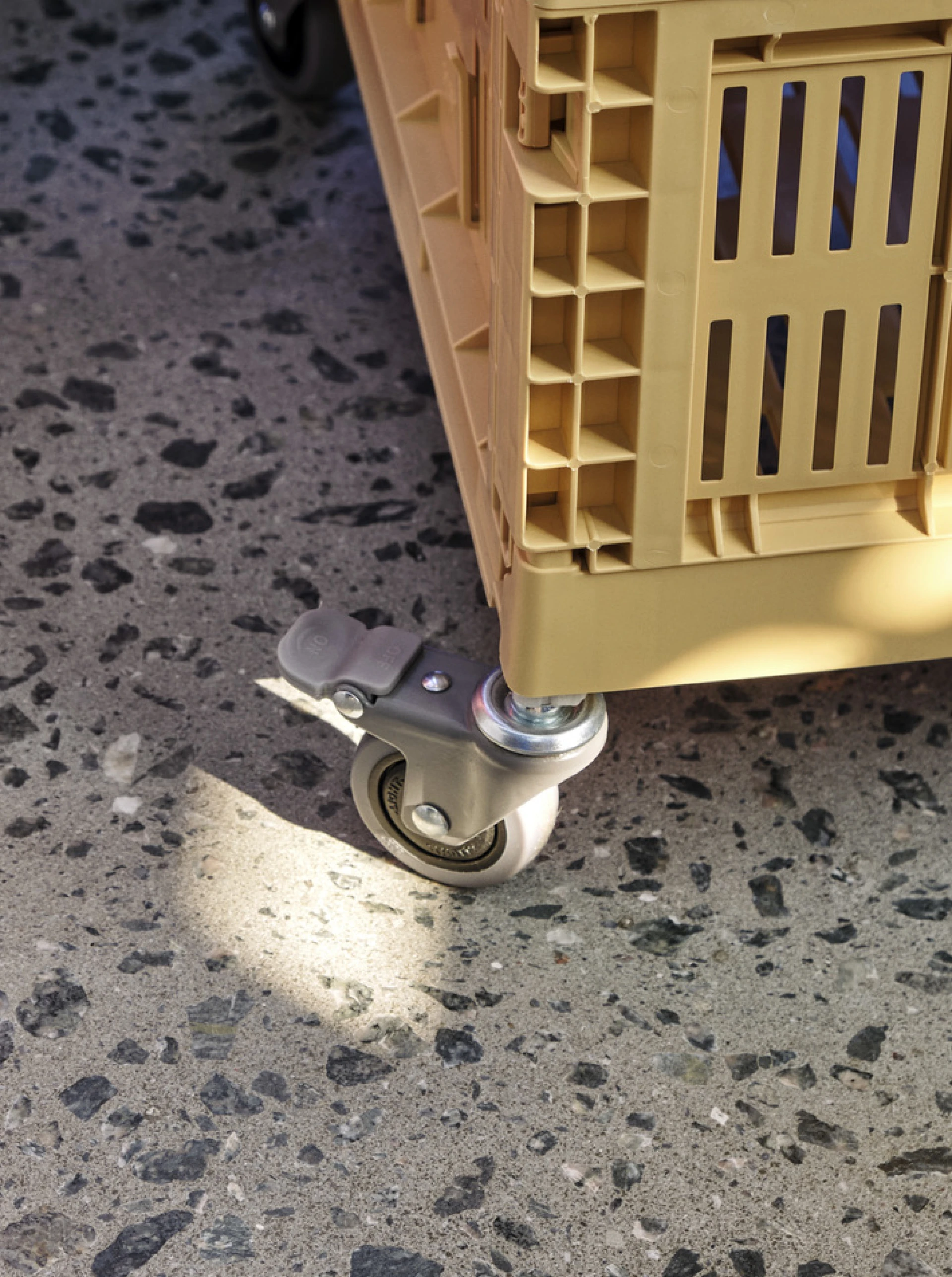 HAY Colour Crate Wheels Set of 4 Large Grey