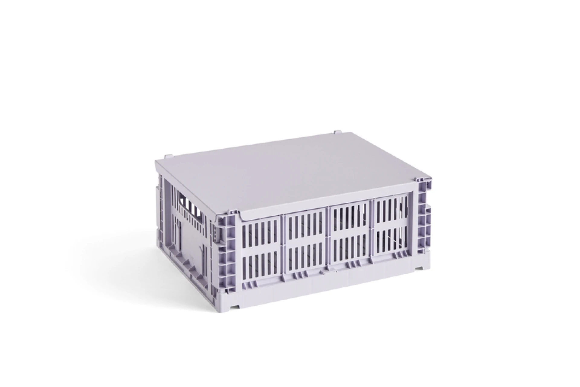 HAY Colour Crate Lid Metal Medium Lavender