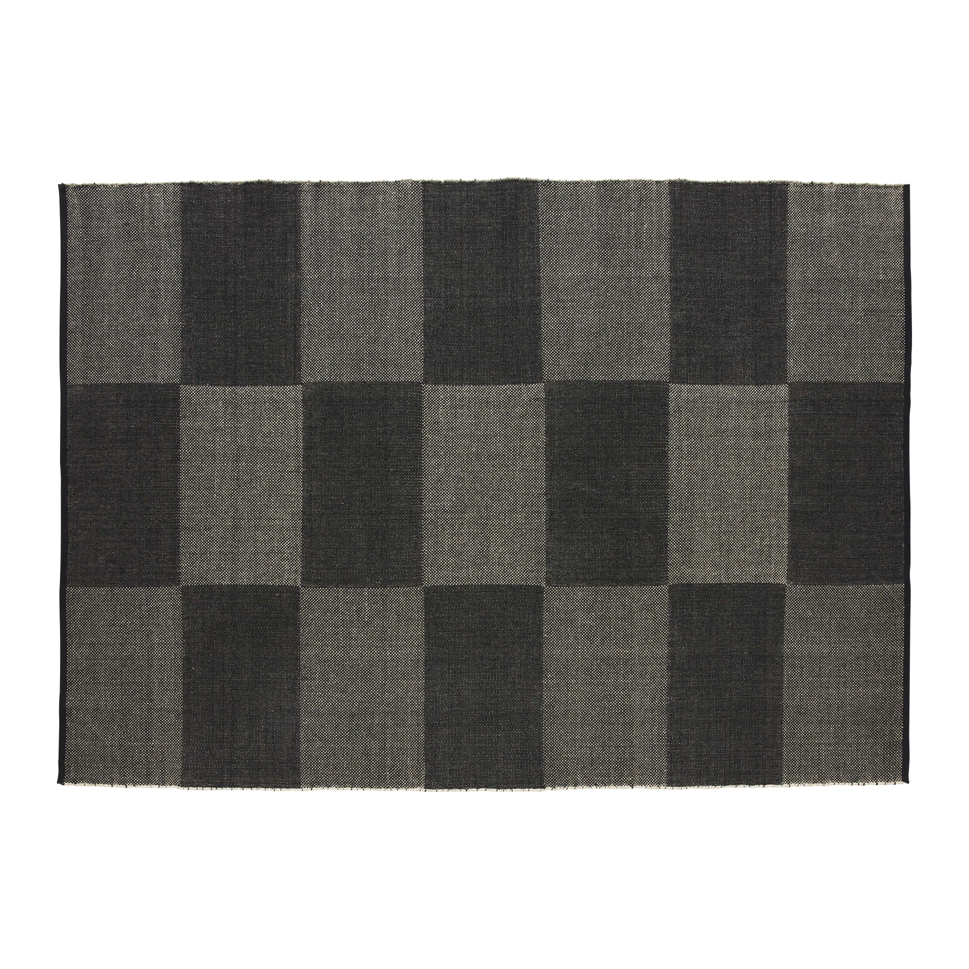 Check Rug 170 x 240 Black L Check
