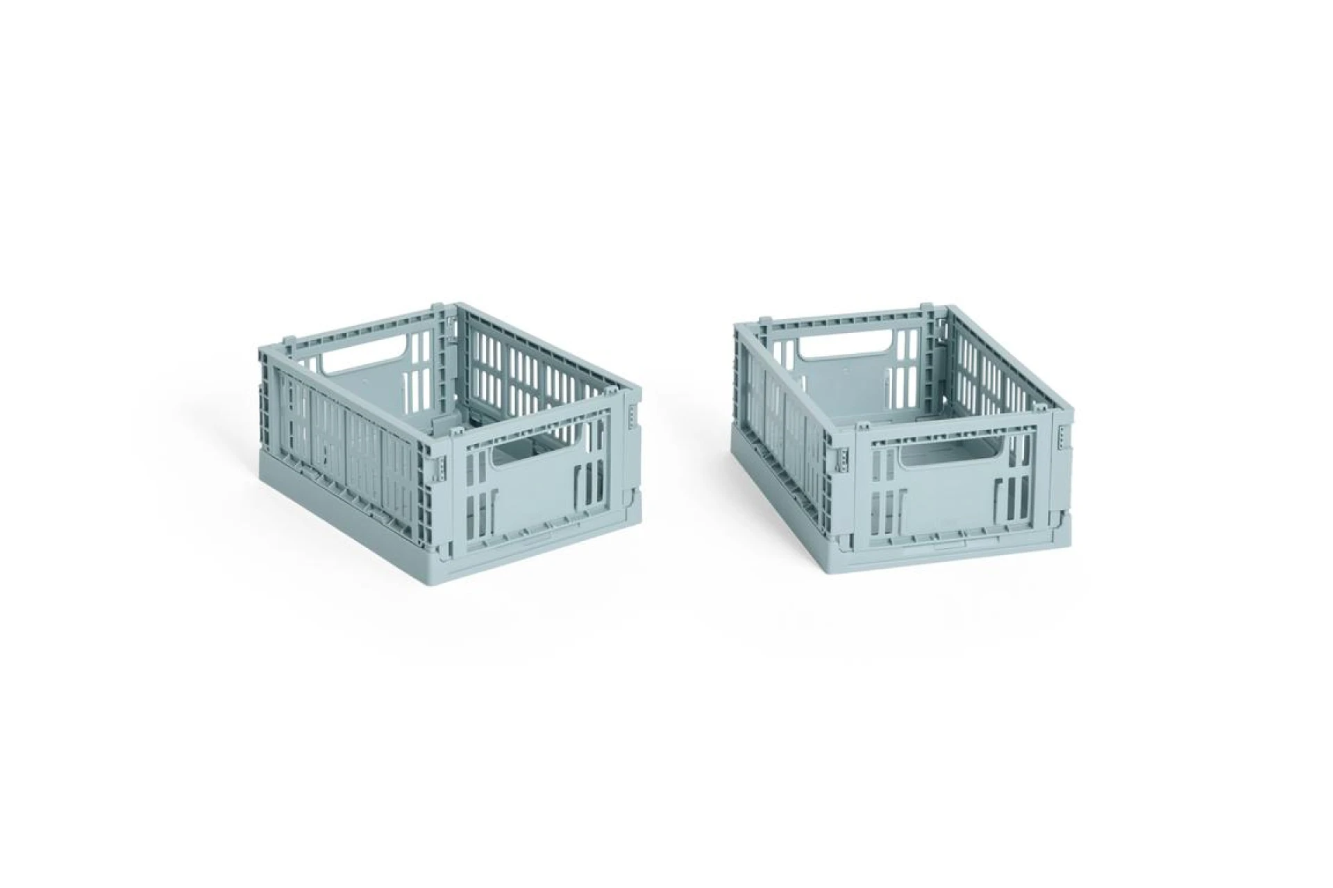HAY Colour Crate Mini Set of 2 Dusty blue