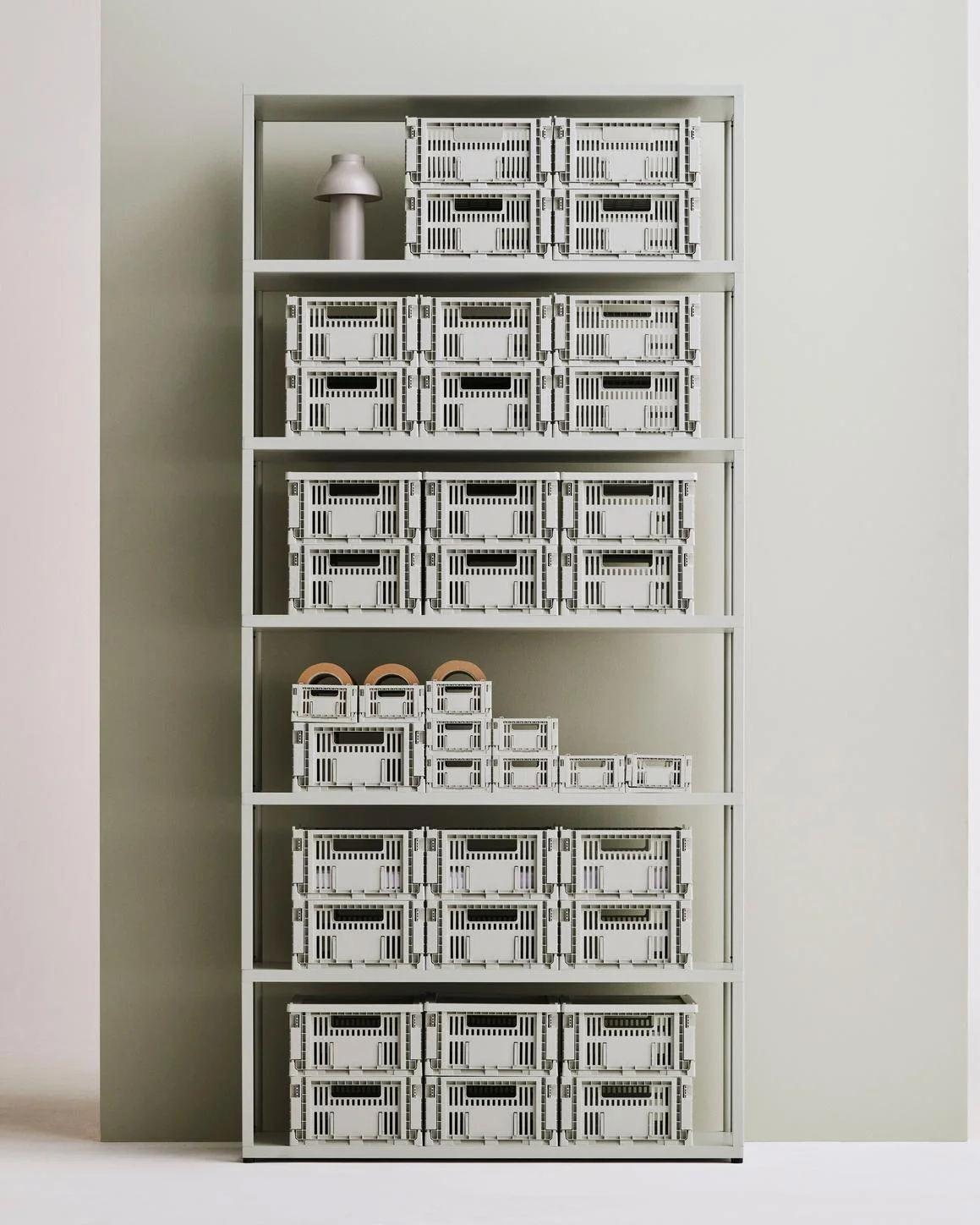 HAY Colour Crate Medium Grey