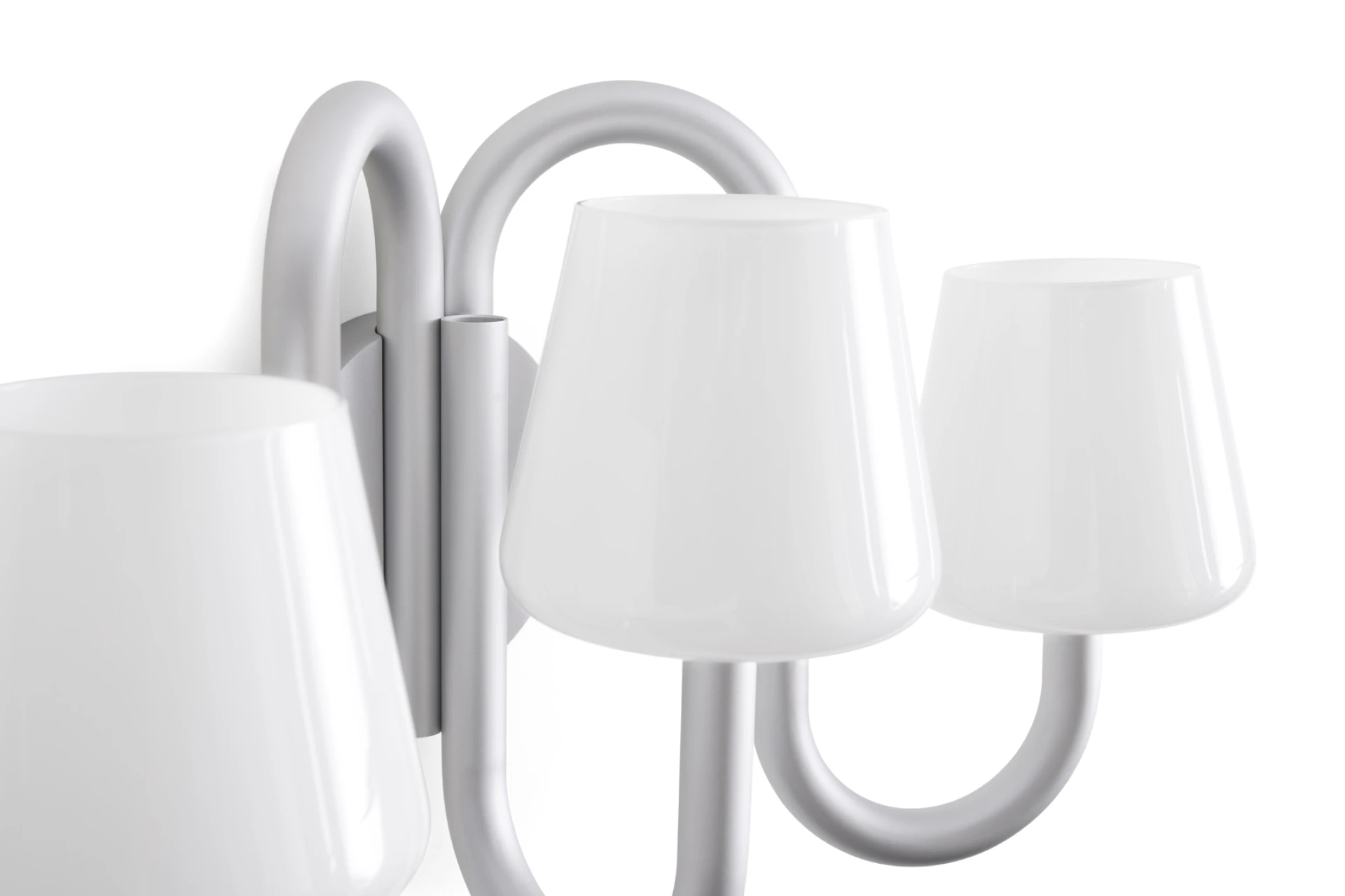 Apollo Wall Sconce White opal glass Apollo Wall Sconce White opal glass