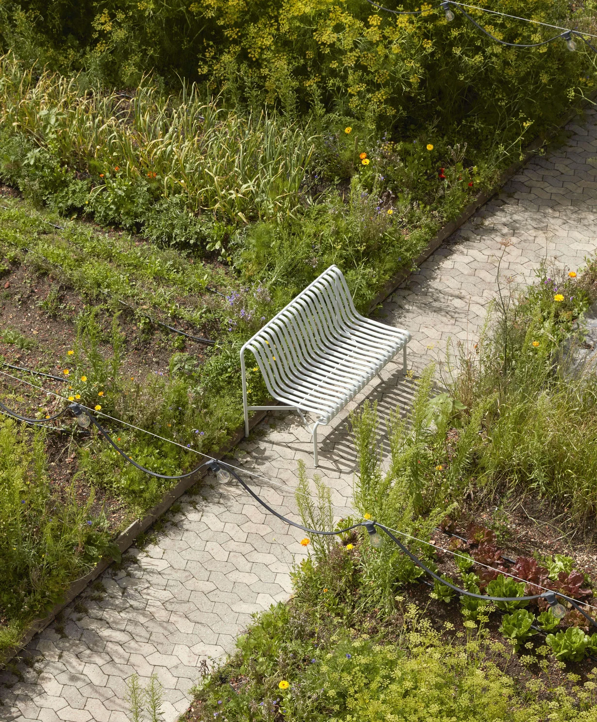 Palissade Dining Bench without Armrest