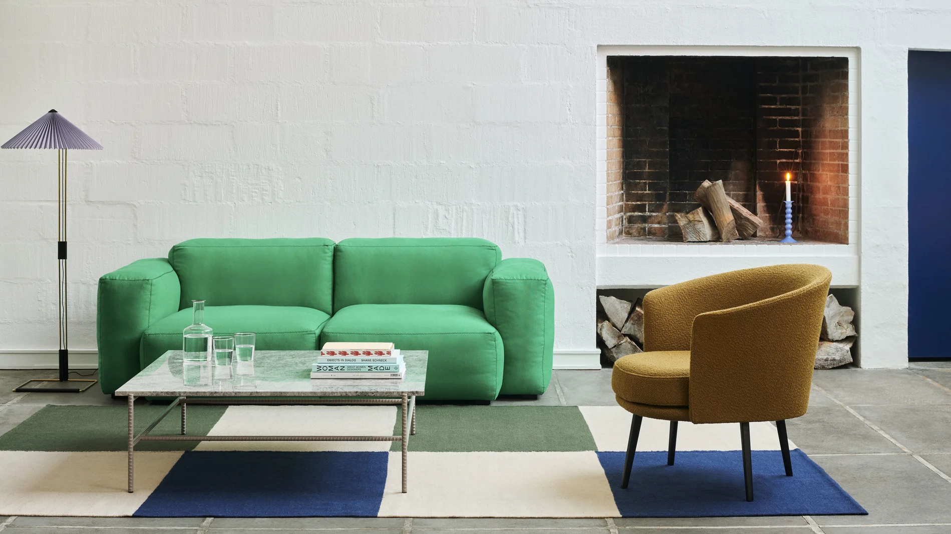 Matin Floor Lamp 500 Lavender