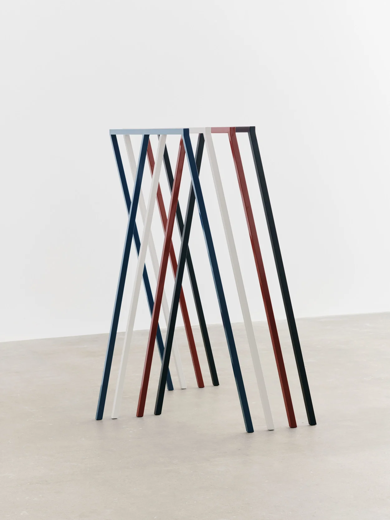 Loop Stand Wardrobe Maroon red