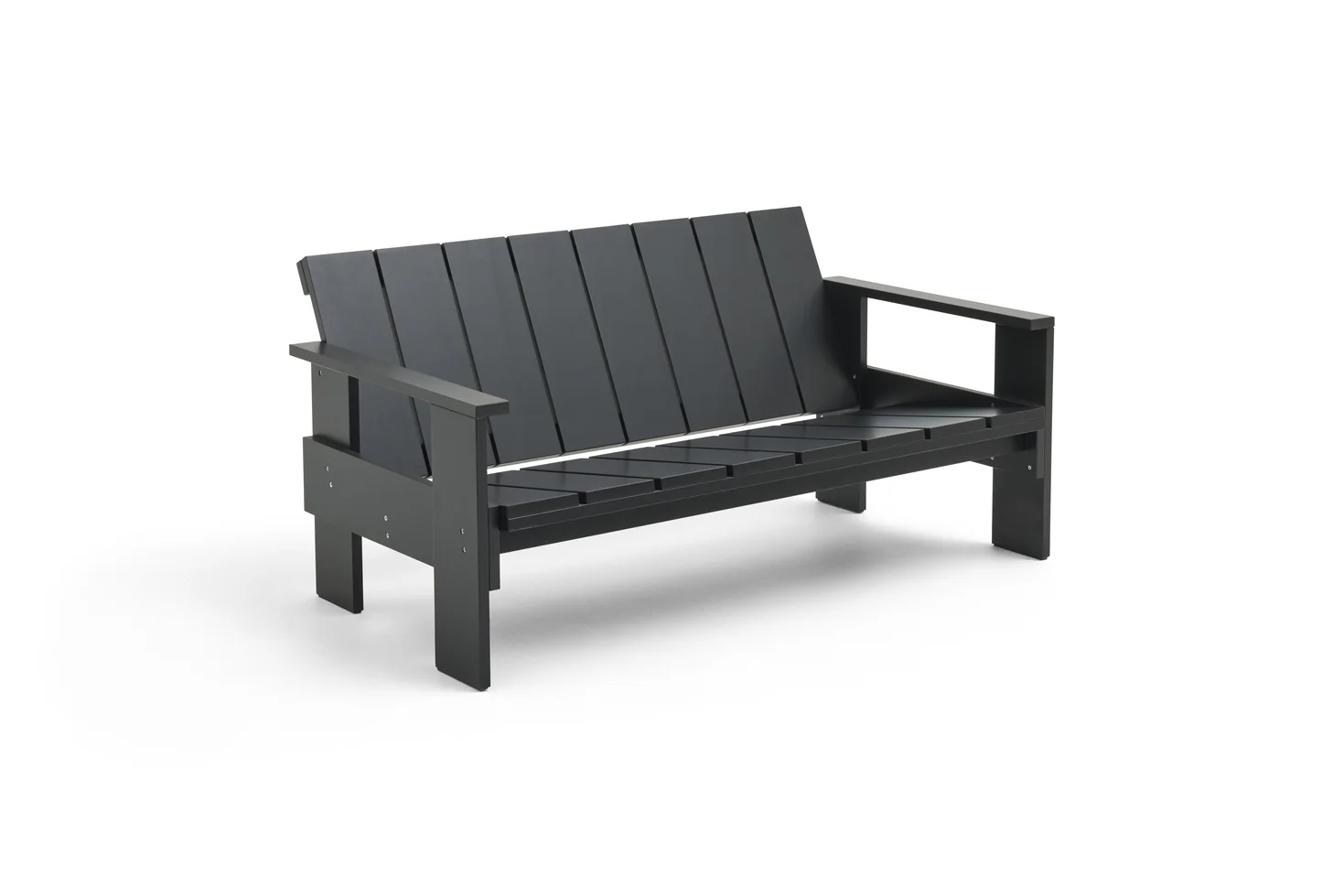 Crate Lounge Sofa Black