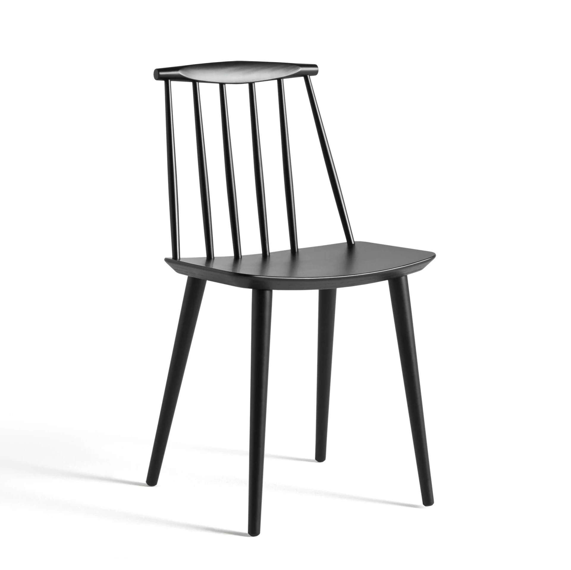 J77 Chair Beech Black 