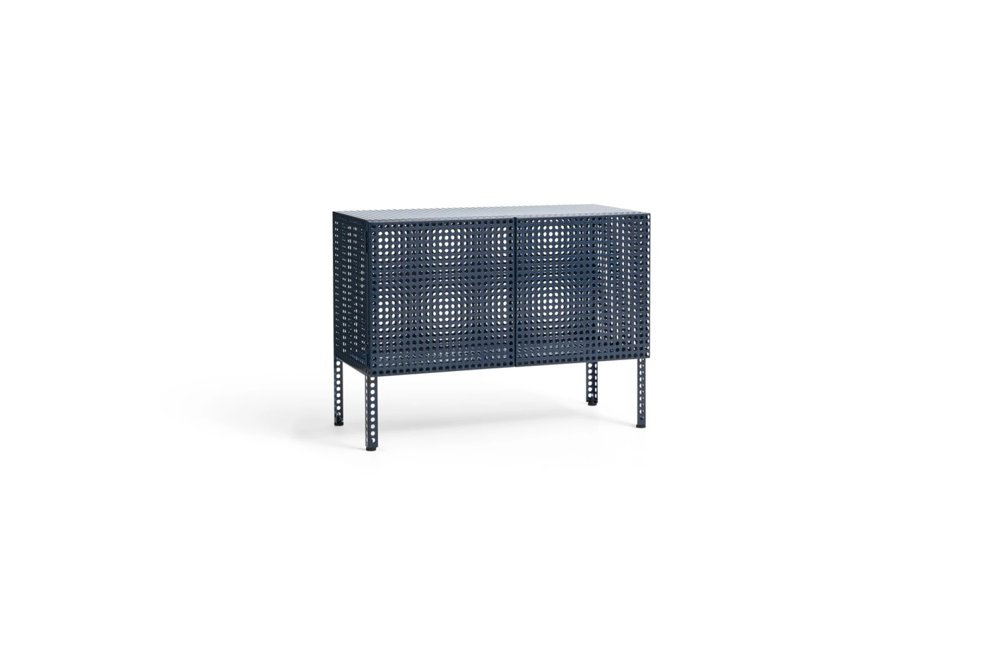 Perforated Cabinet Floor Small Steel blue