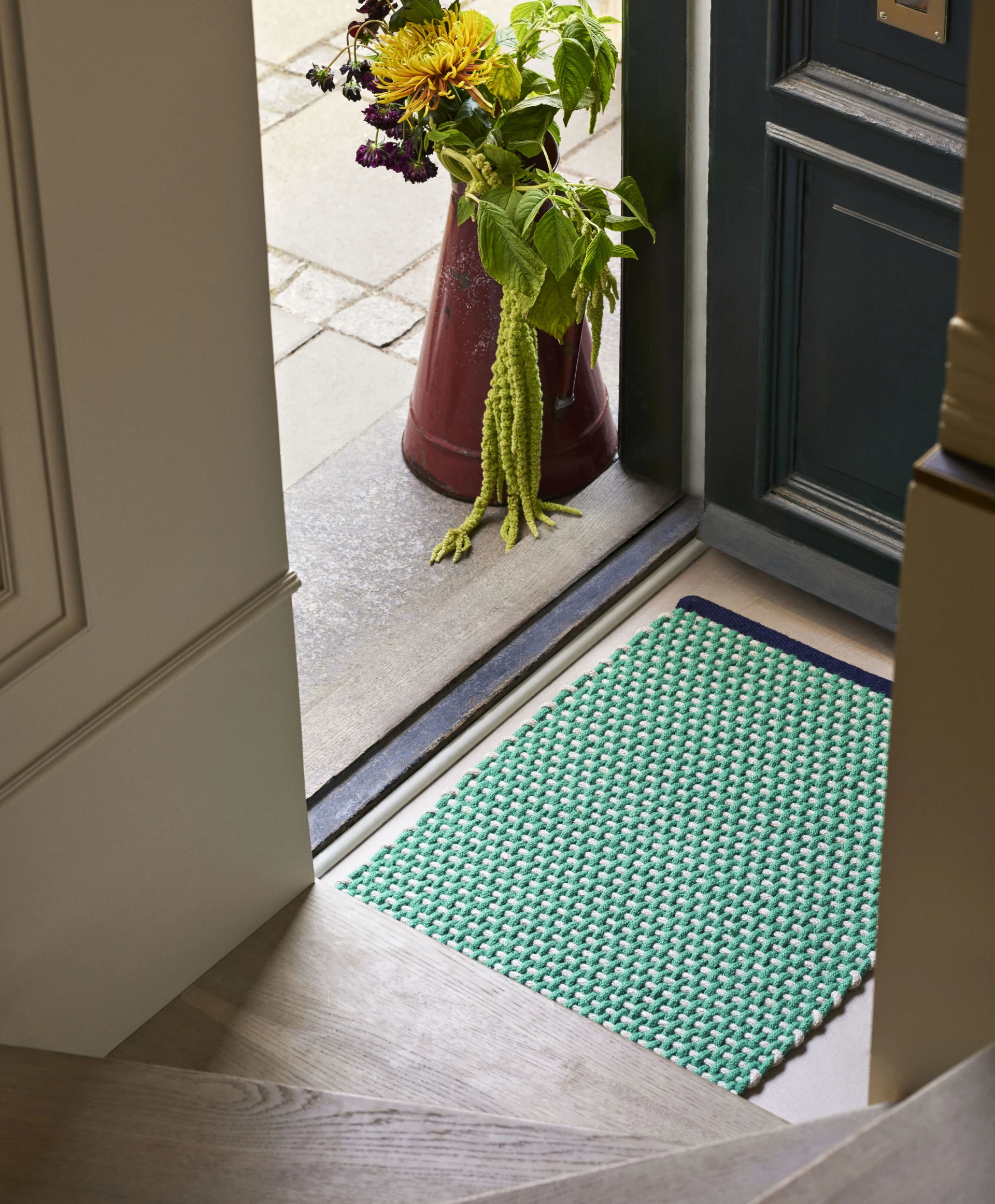 Door Mat 50 x 70 Light green