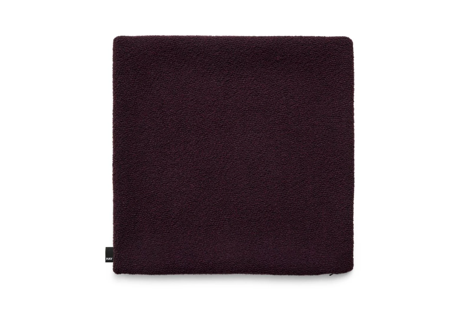 Texture Cushion Cover 50 x 50 Burgundy