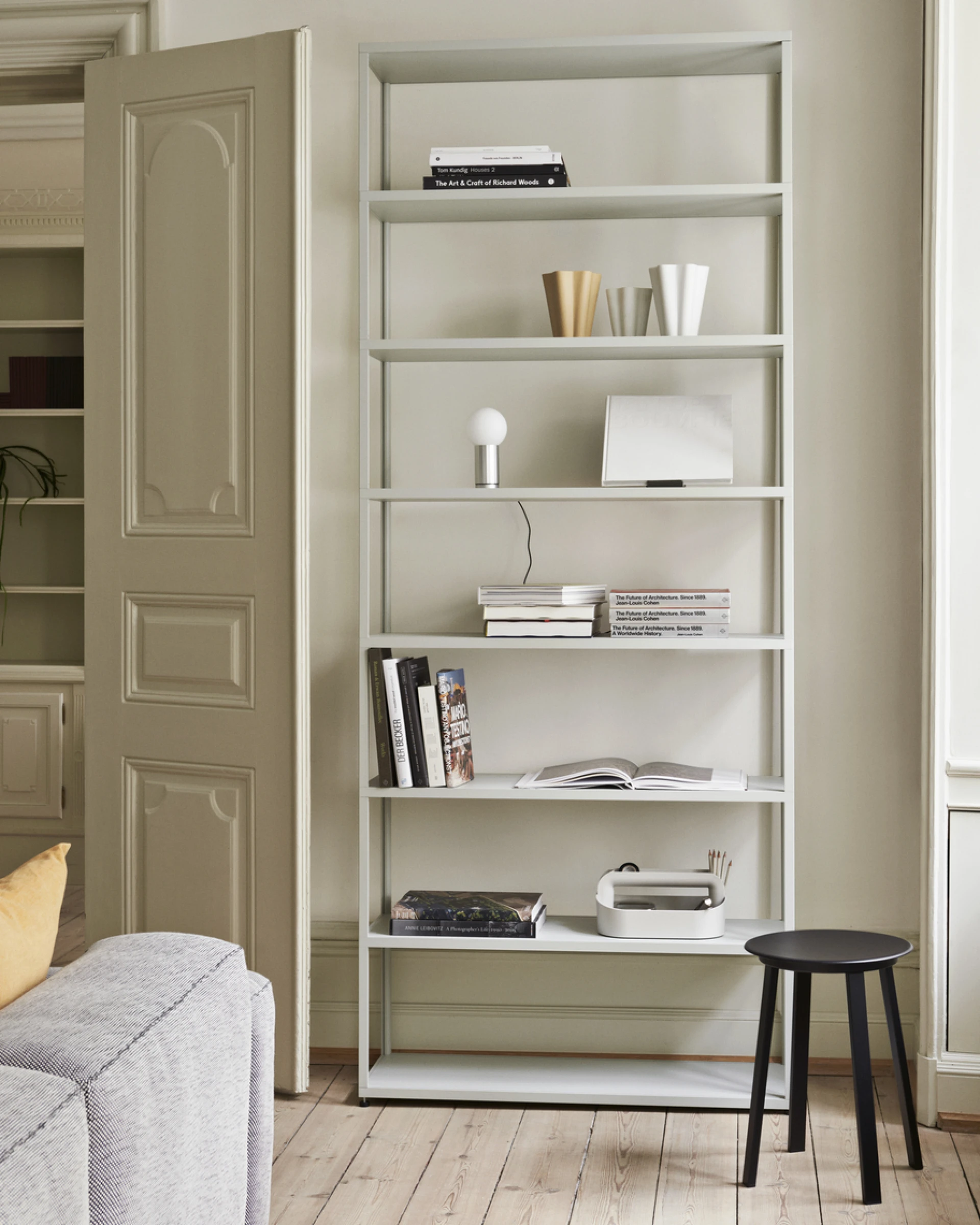 Revolver Stool Black