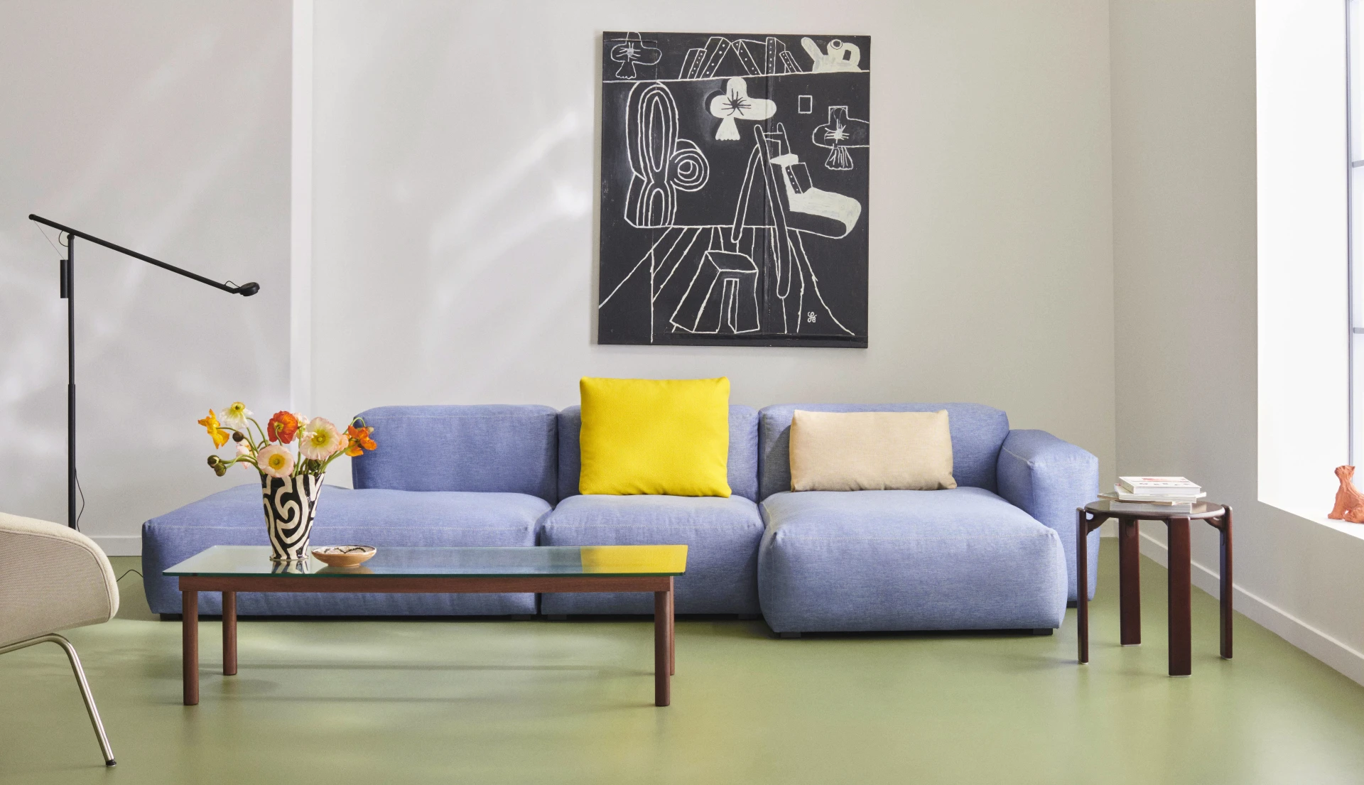 Mags Soft Low Armrest 3-Seater Combination 4 Mags Soft Low Armrest 3-Seater Combination 4