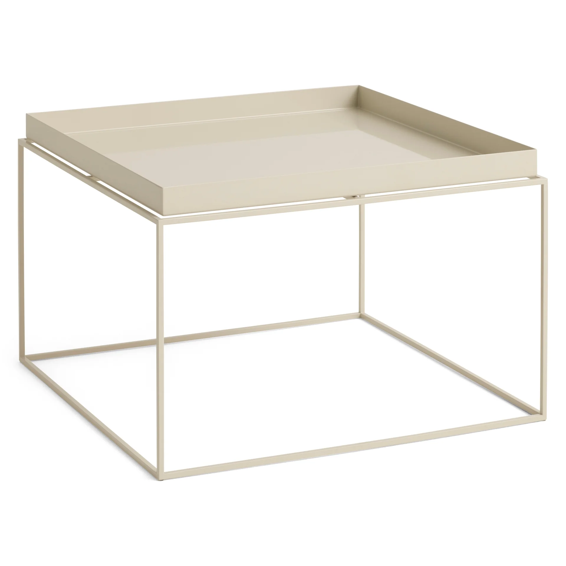 Tray Coffee Table L60 x W60 Warm Beige 