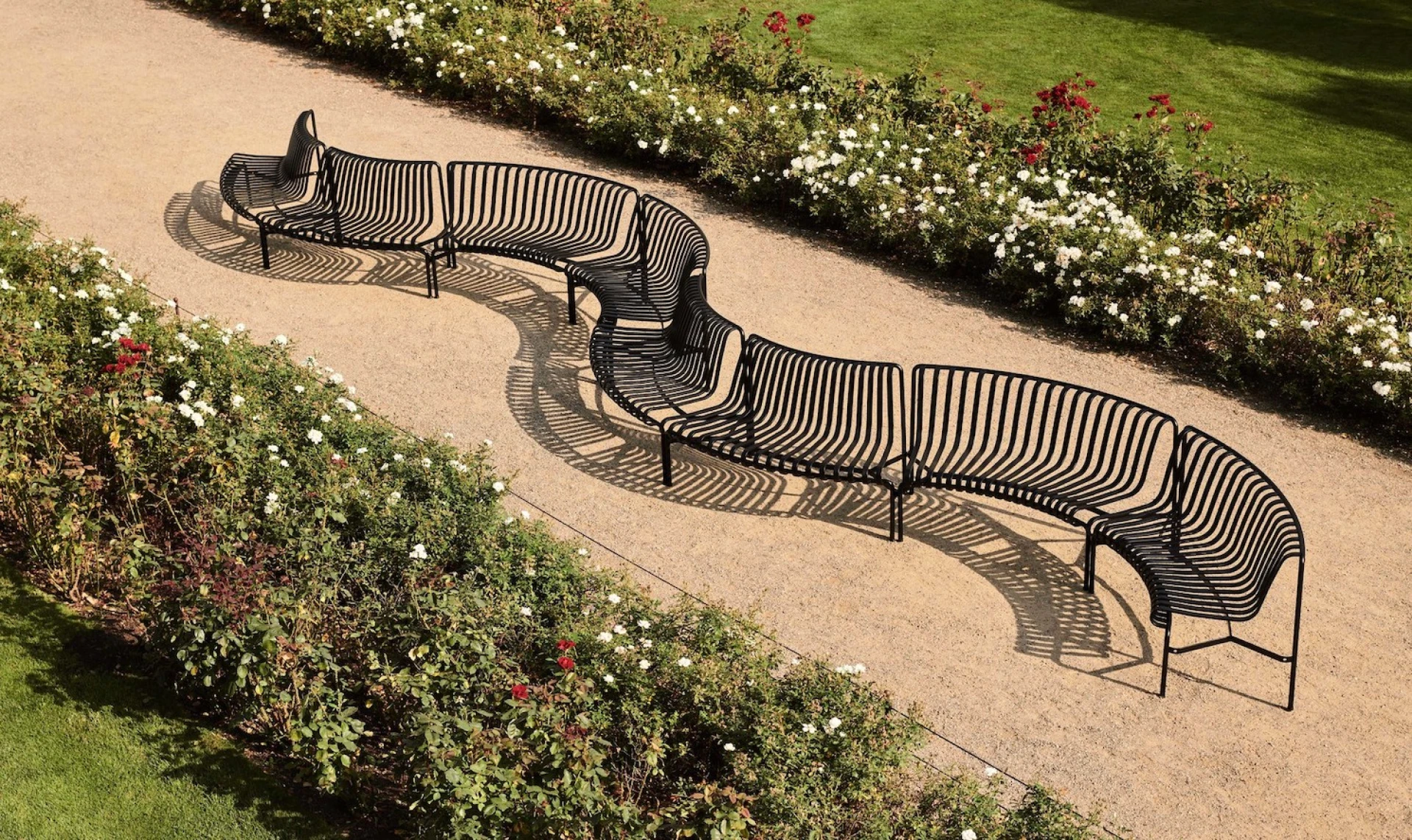 Palissade Park Dining Bench In Add-on