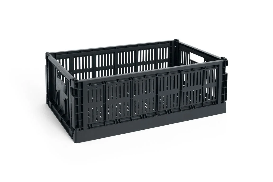 HAY Colour Crate Large Charcoal