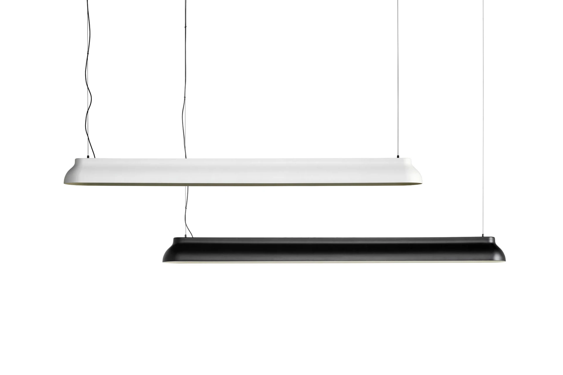 PC linear pendant soft black