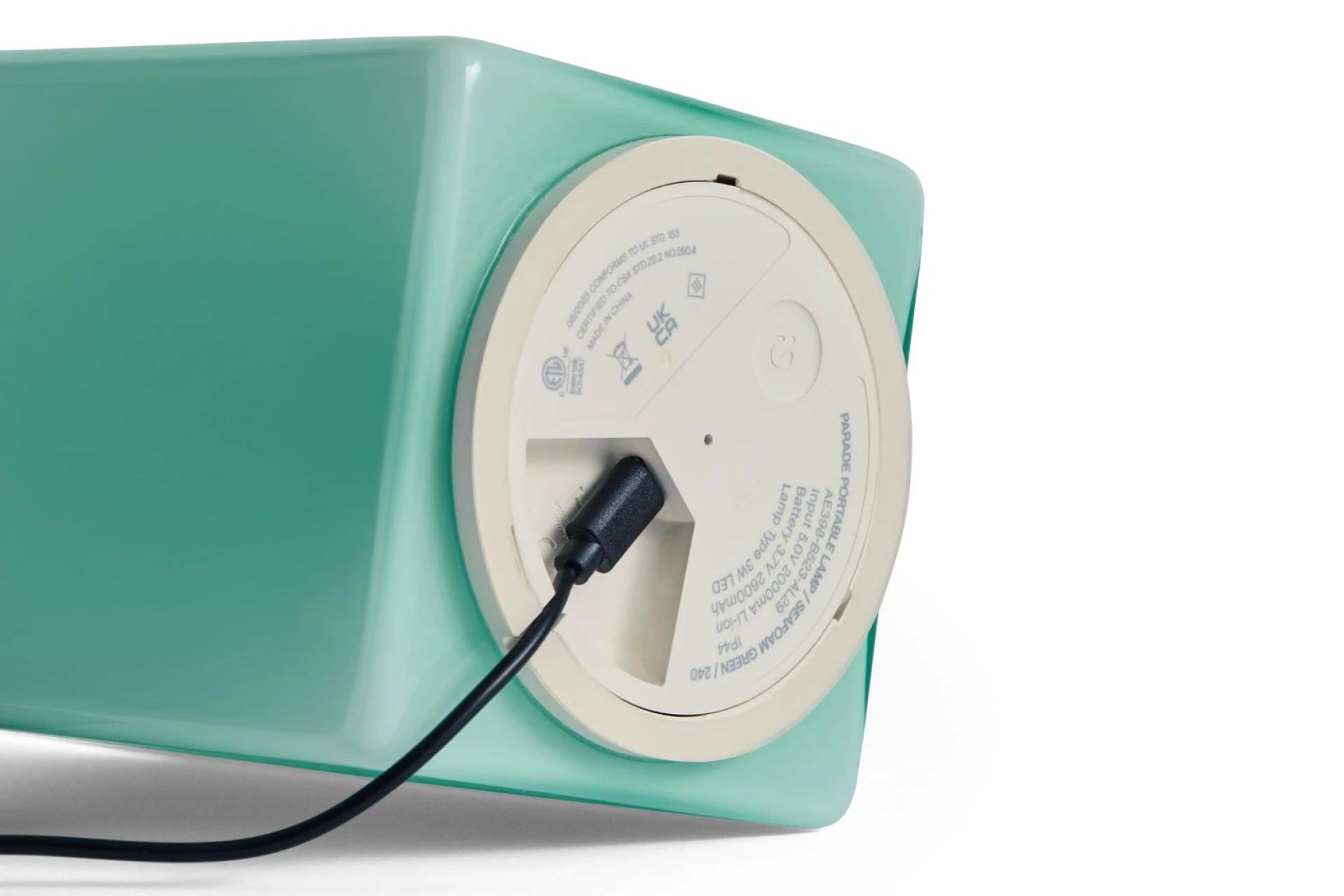 Parade Portable Lamp 240 Seafoam green