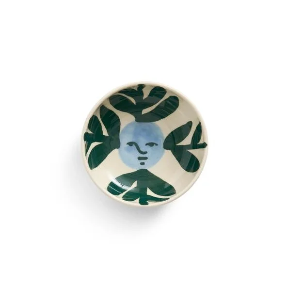 La Pittura Bowl Ø12 Moon face vine