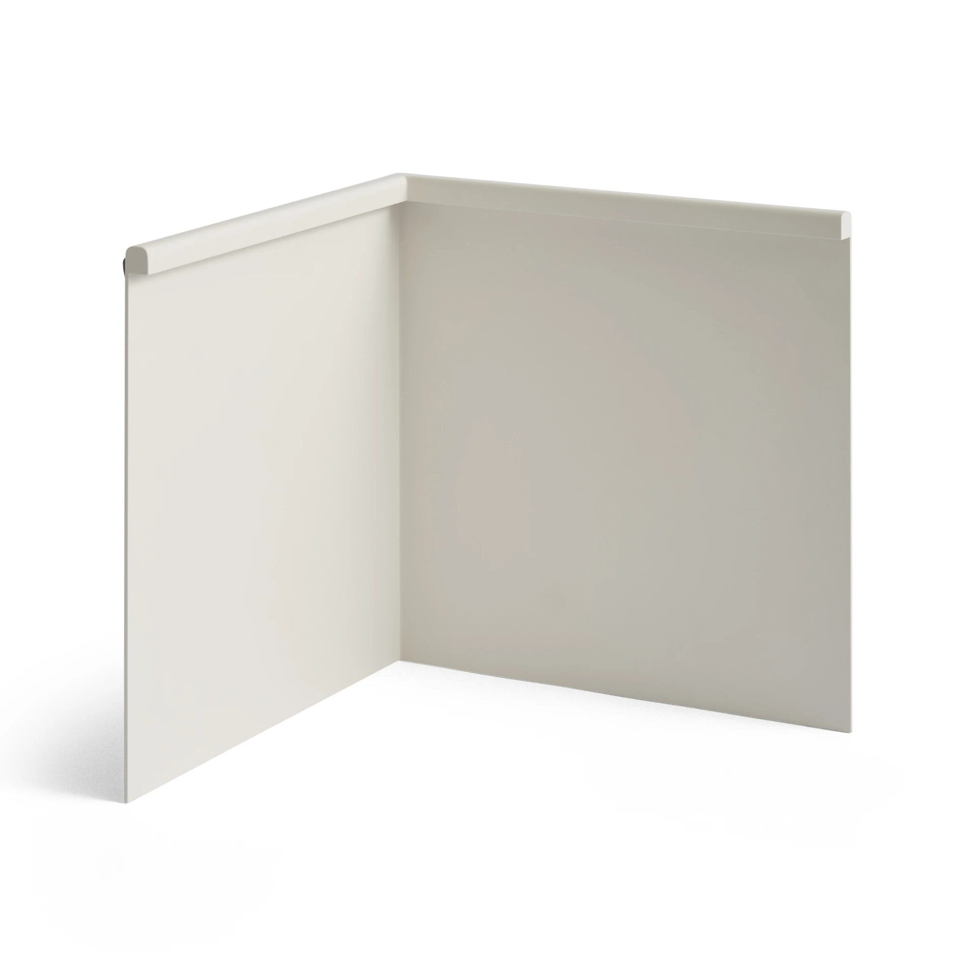 LBM Corner Table Lamp Cream white