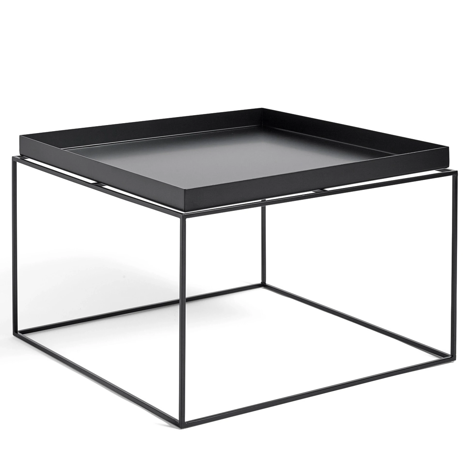 Tray Coffee Table L60 x W60 Black