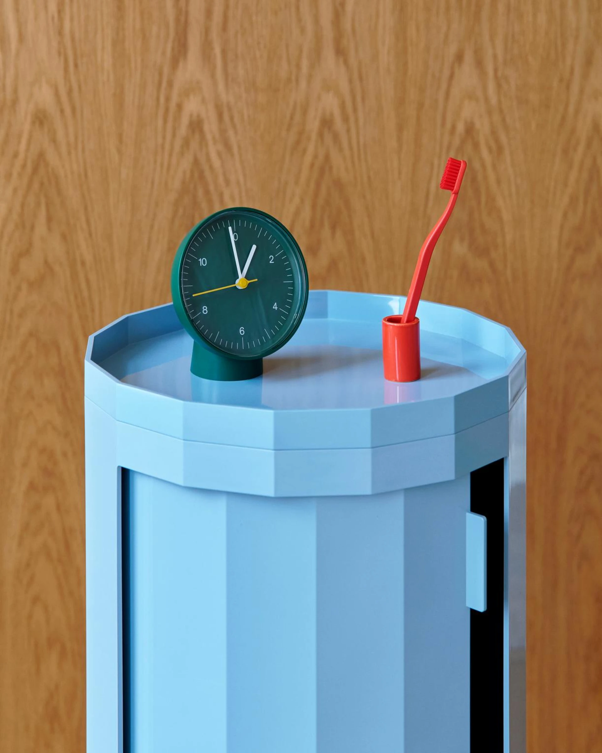 Table Clock Green