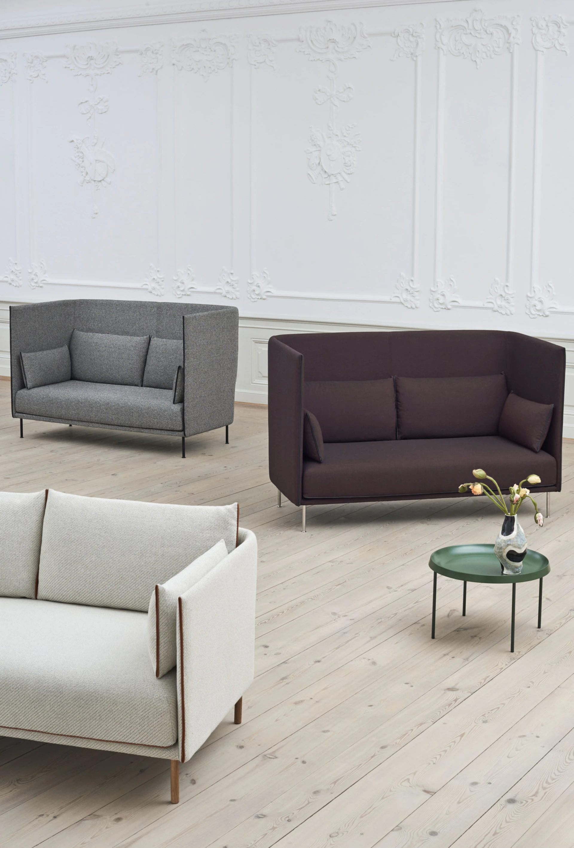 Silhouette Sofa 2 Seater High