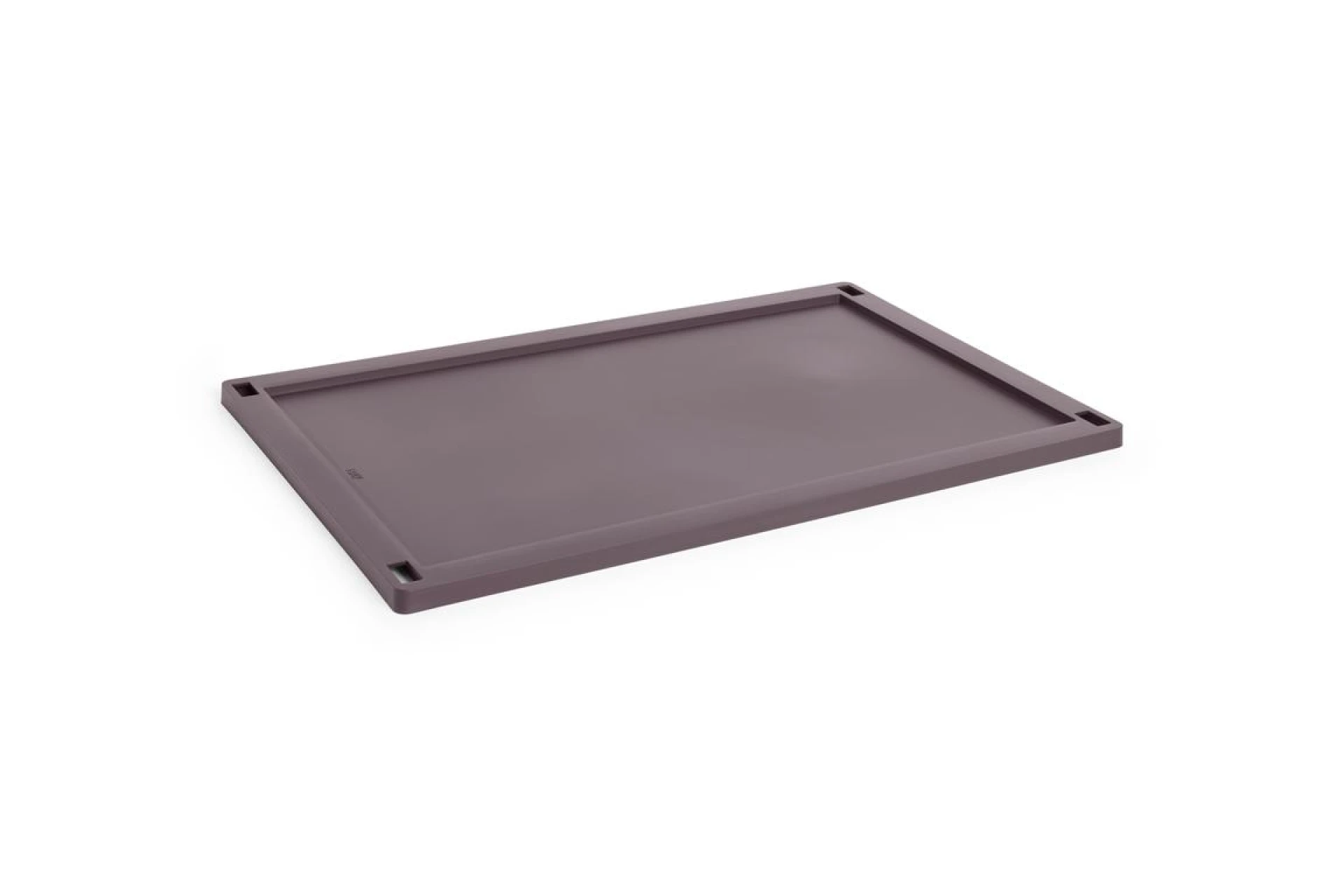 HAY Colour Crate Lid Plastic Large Bordeaux