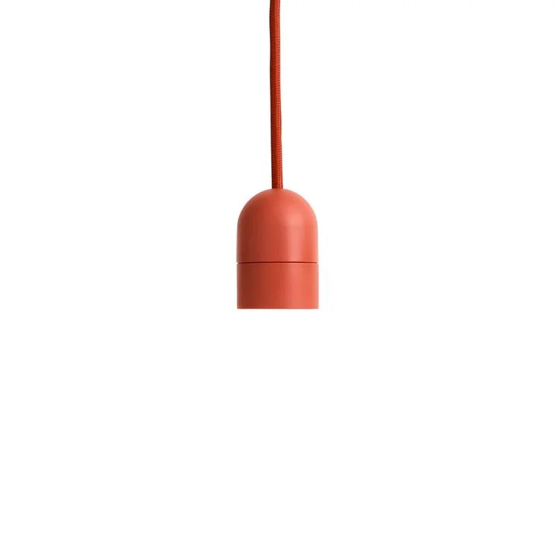 Common Pendant Cord Set Rusty red
