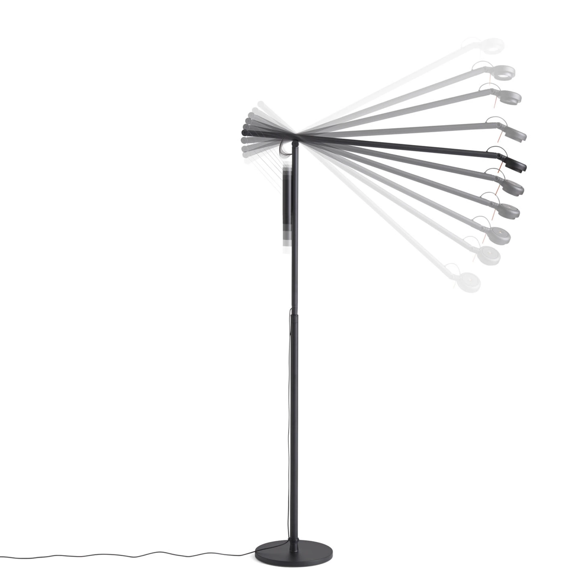 Fifty-fifty Floor Lamp Soft black Fifty-fifty Floor Lamp Soft black
