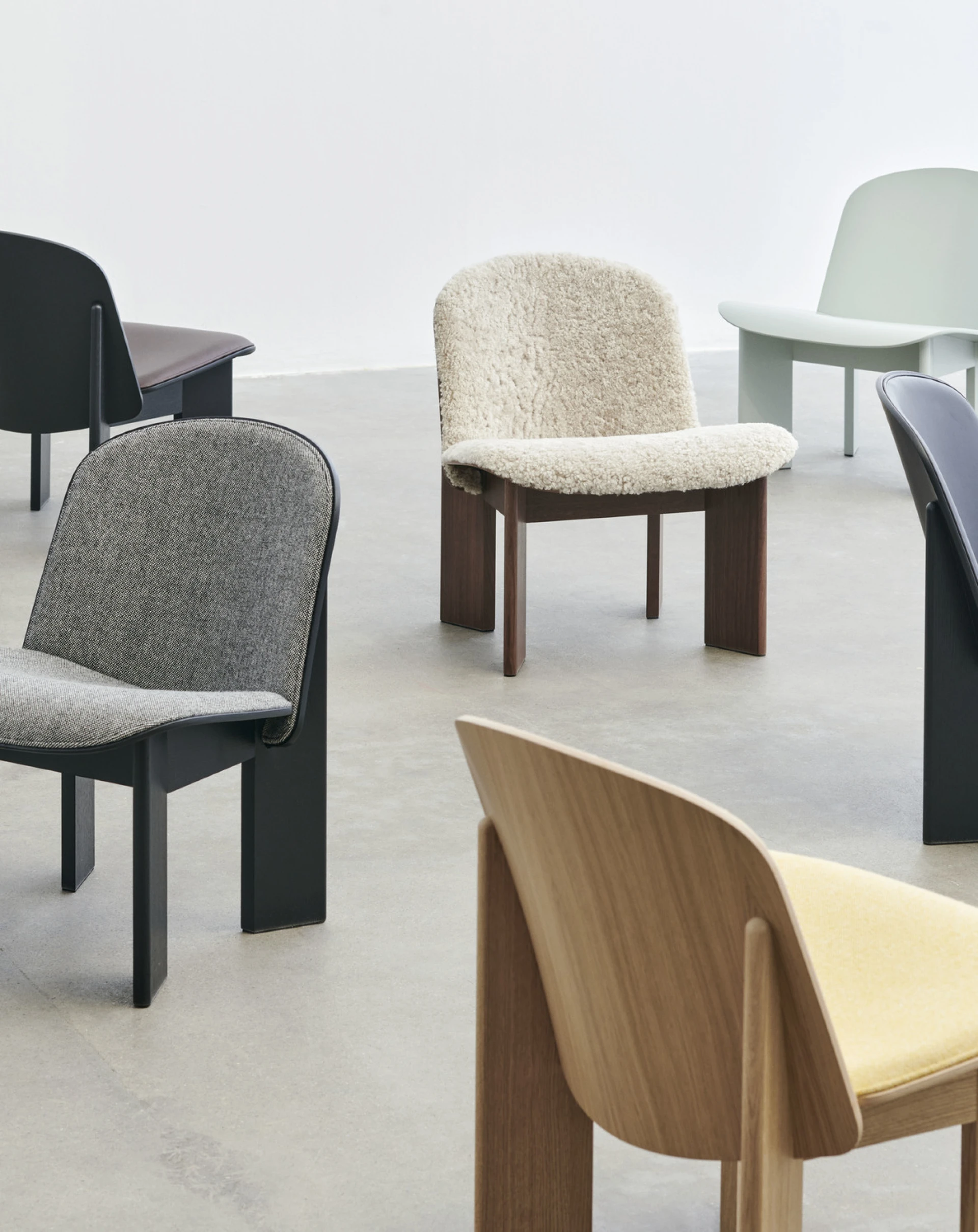 Chisel Lounge Chair Front Upholstery