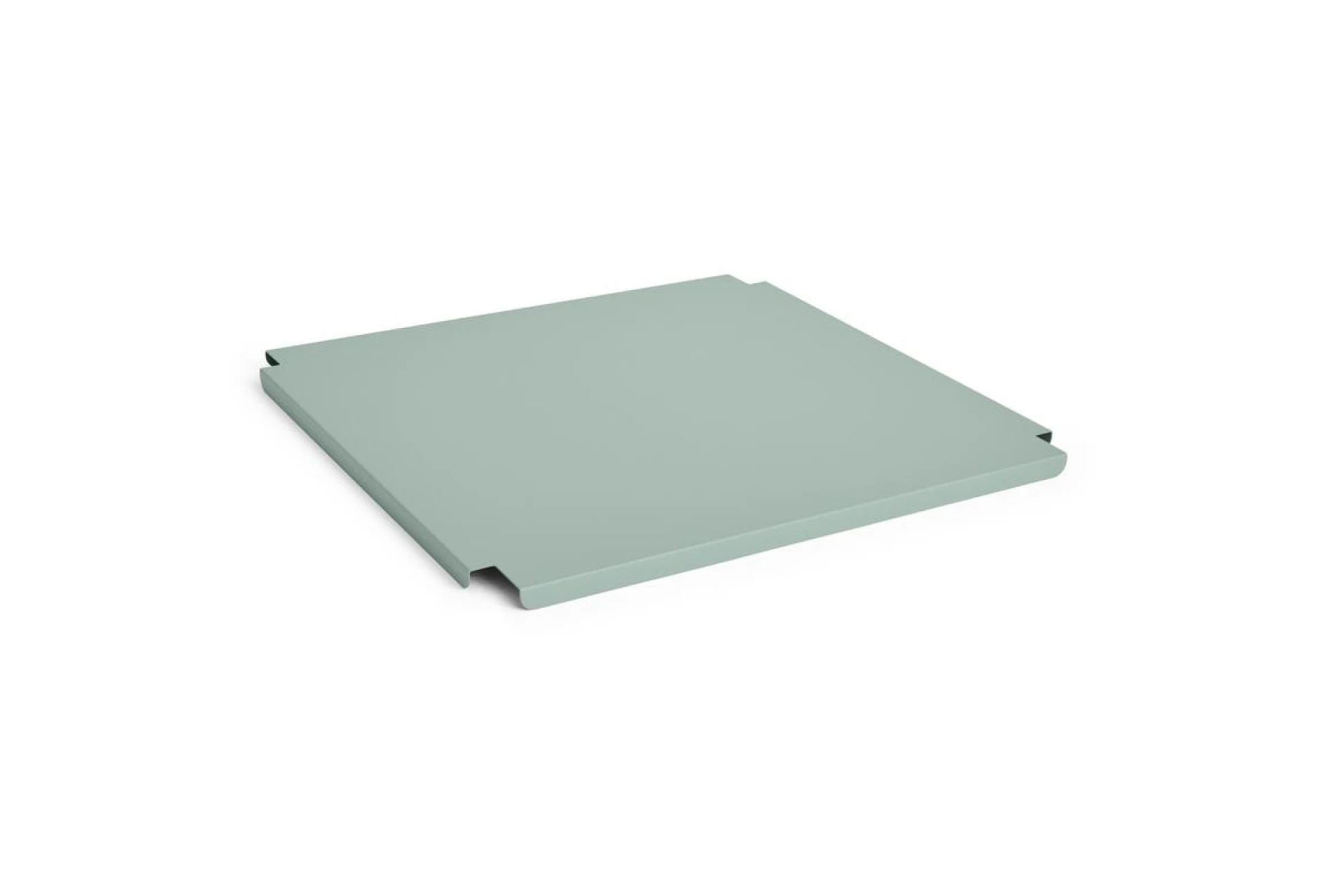 HAY Colour Crate Lid Metal Large Square Sage green