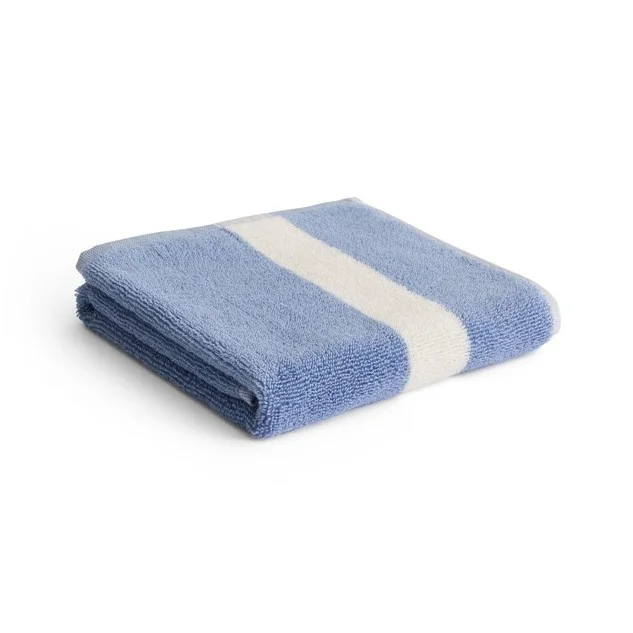 Stripe Hand Towel Dusty blue