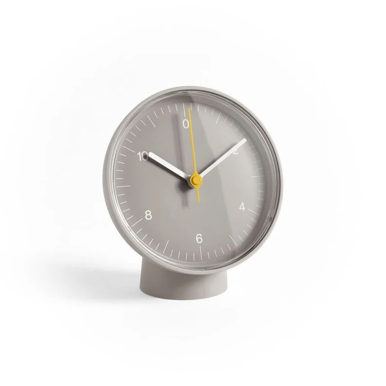 Table Clock Grey