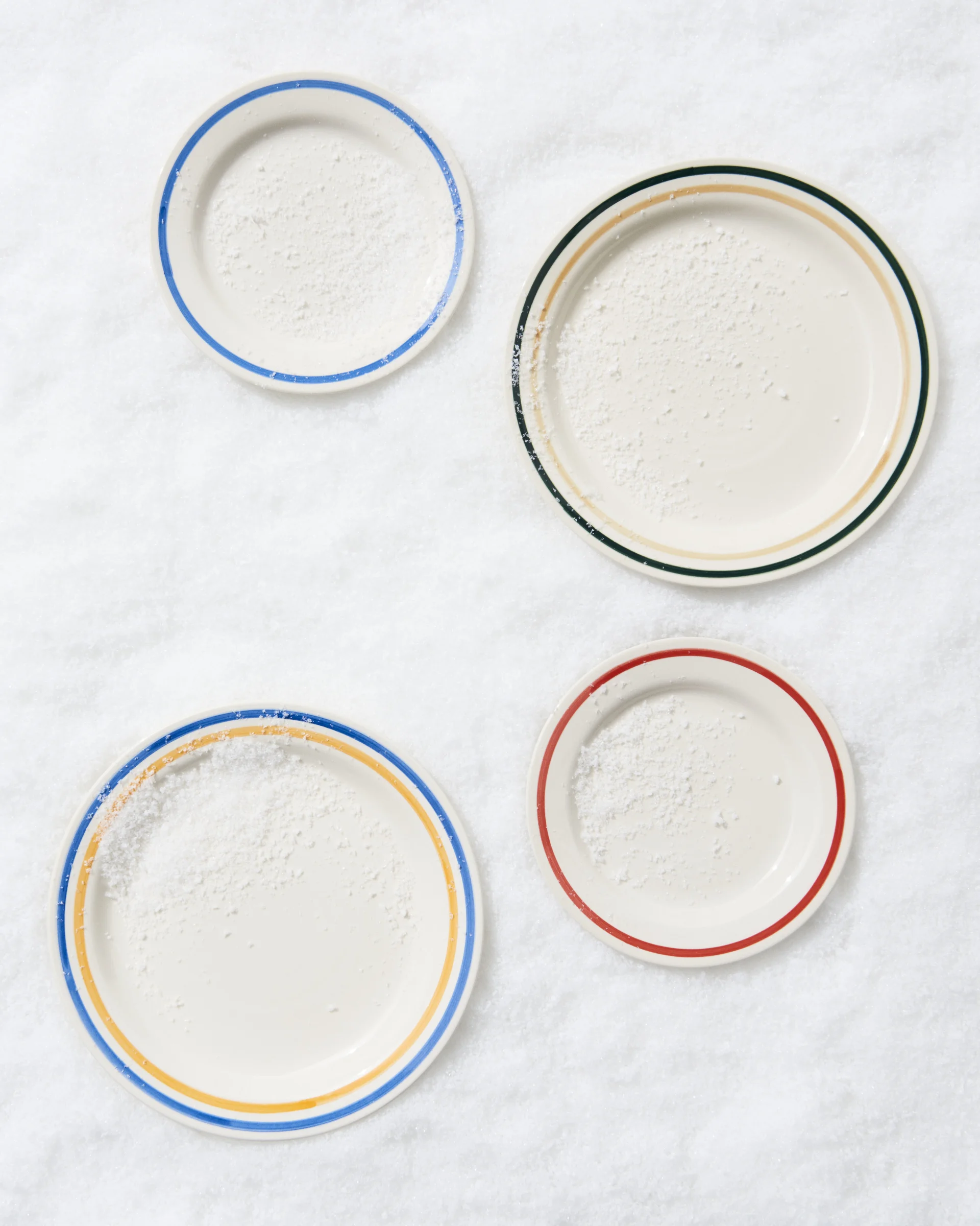 Sobremesa Plate 18,5 Set of 2 Red