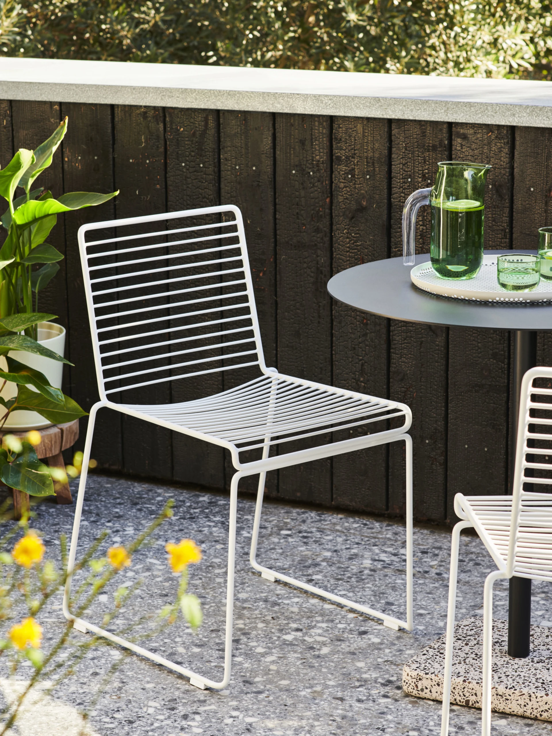 Hee Dining Chair White