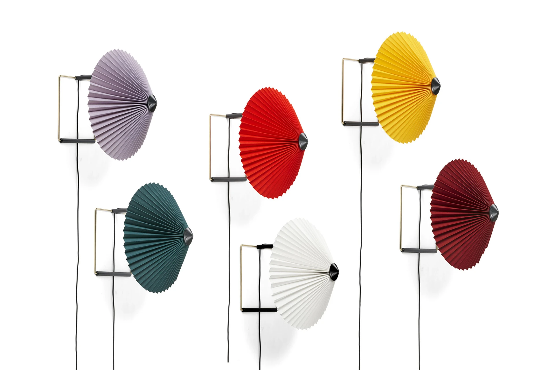 Matin Wall Lamp 300 Bright red