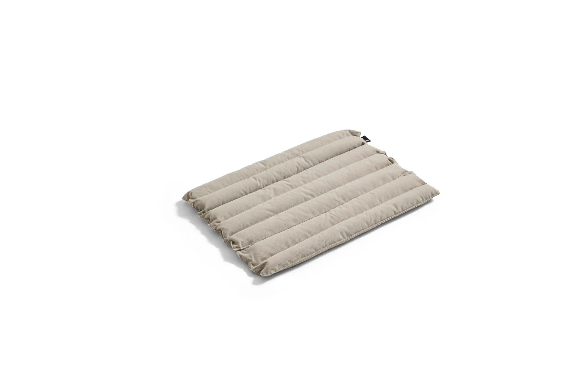 Quilted Seat Cushion for Traverse Lounge Chair Beige