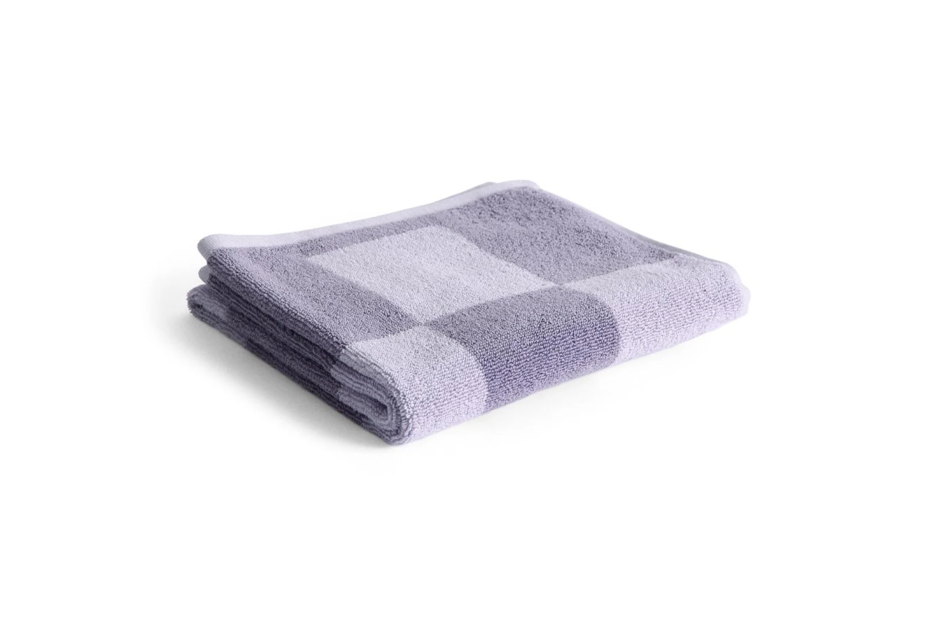 Check Hand Towel Lavender