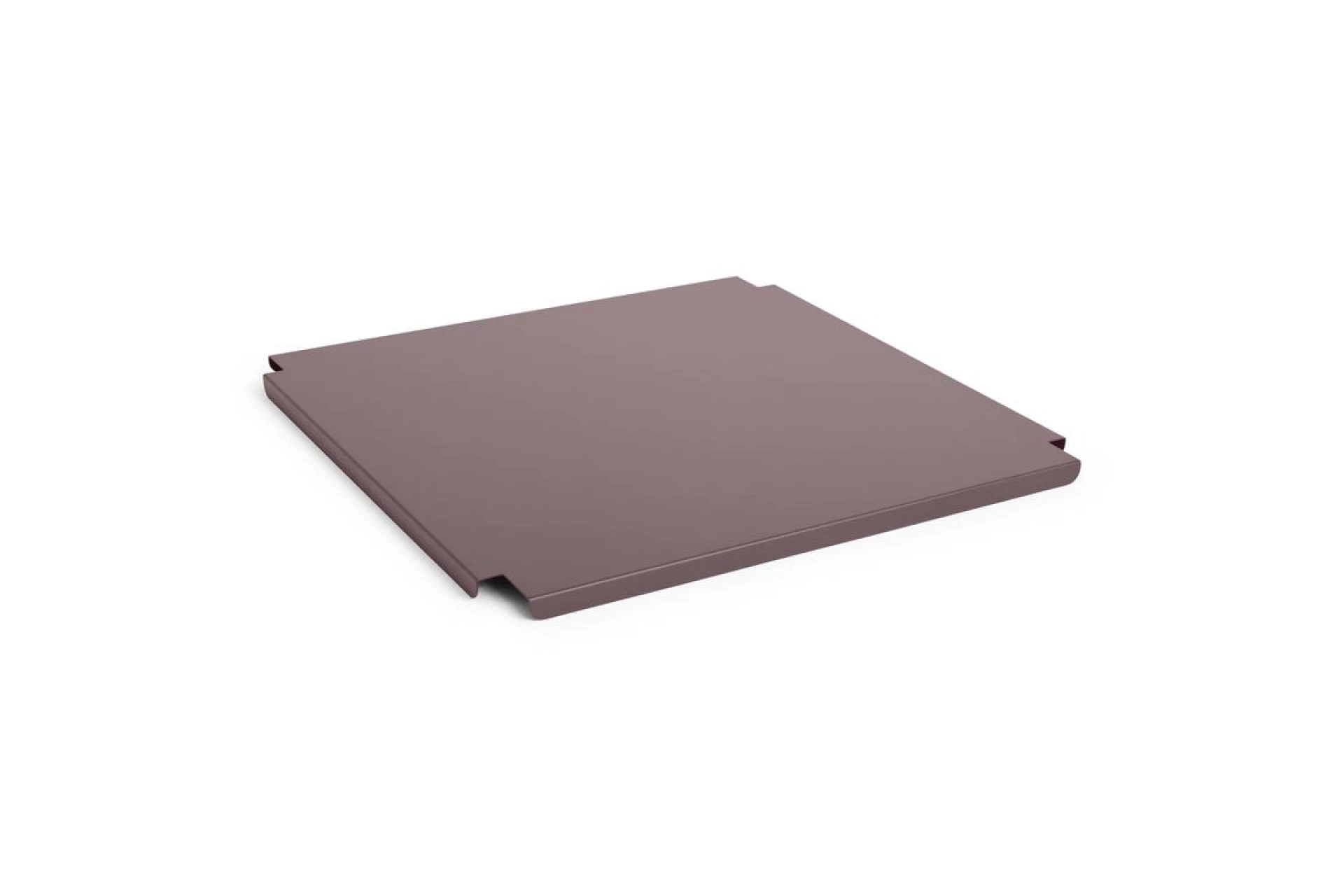 HAY Colour Crate Lid Metal Large Square Bordeaux