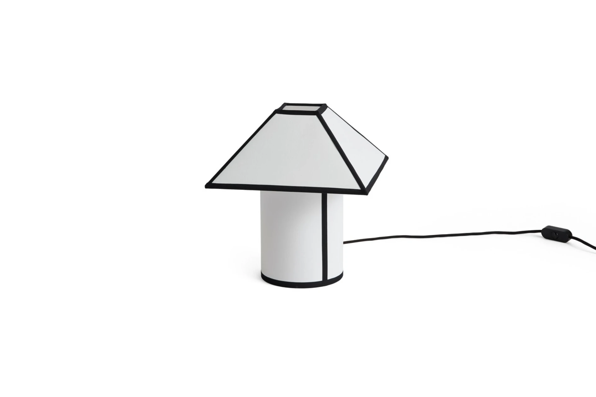Ava Pyramid Table Lamp 290 White Ava Pyramid Table Lamp 290 White