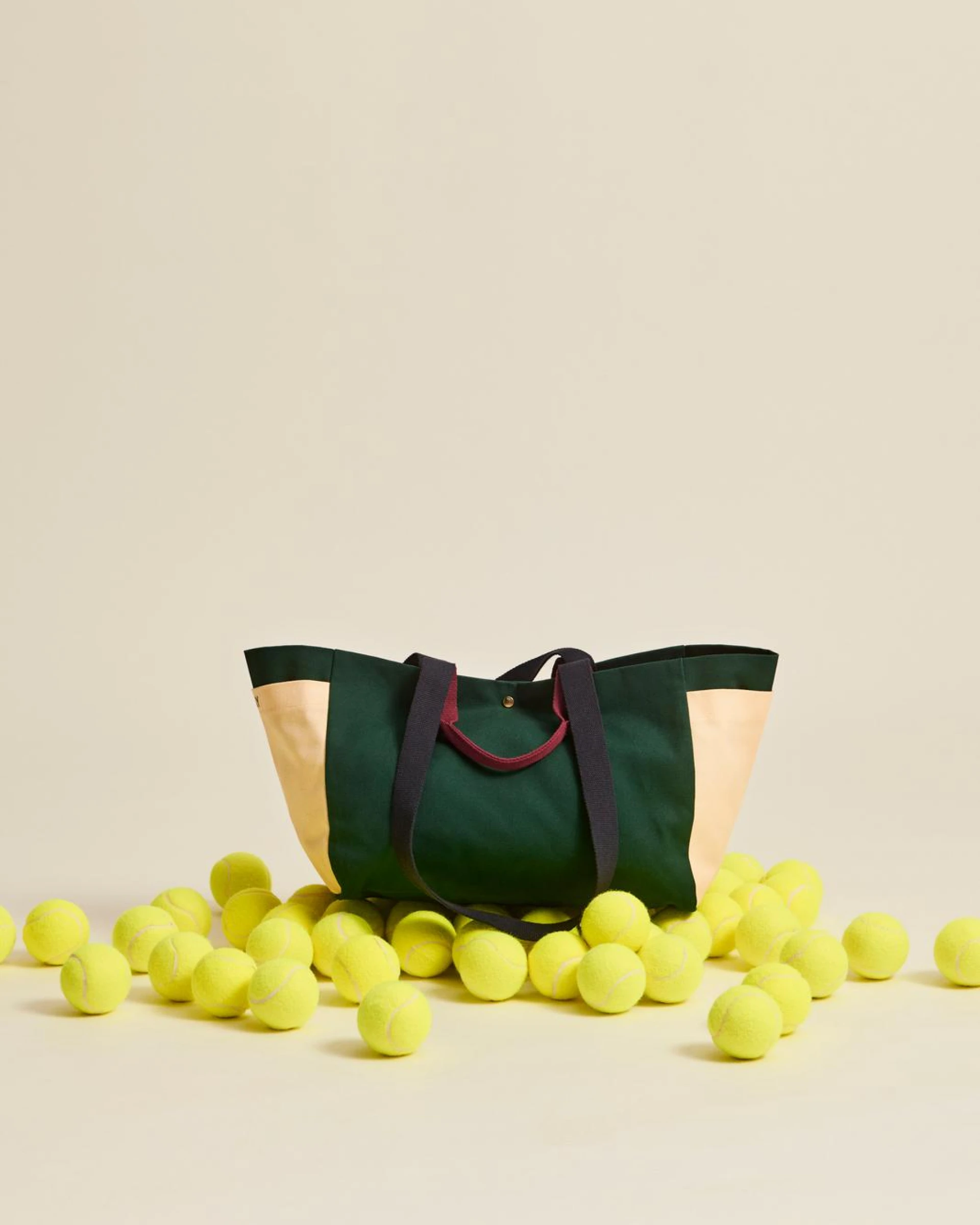 Weekend Bag (Organic) Small Dark green multi