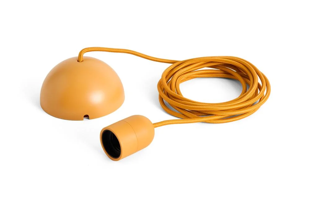 Common Pendant Cord Set Amber yellow