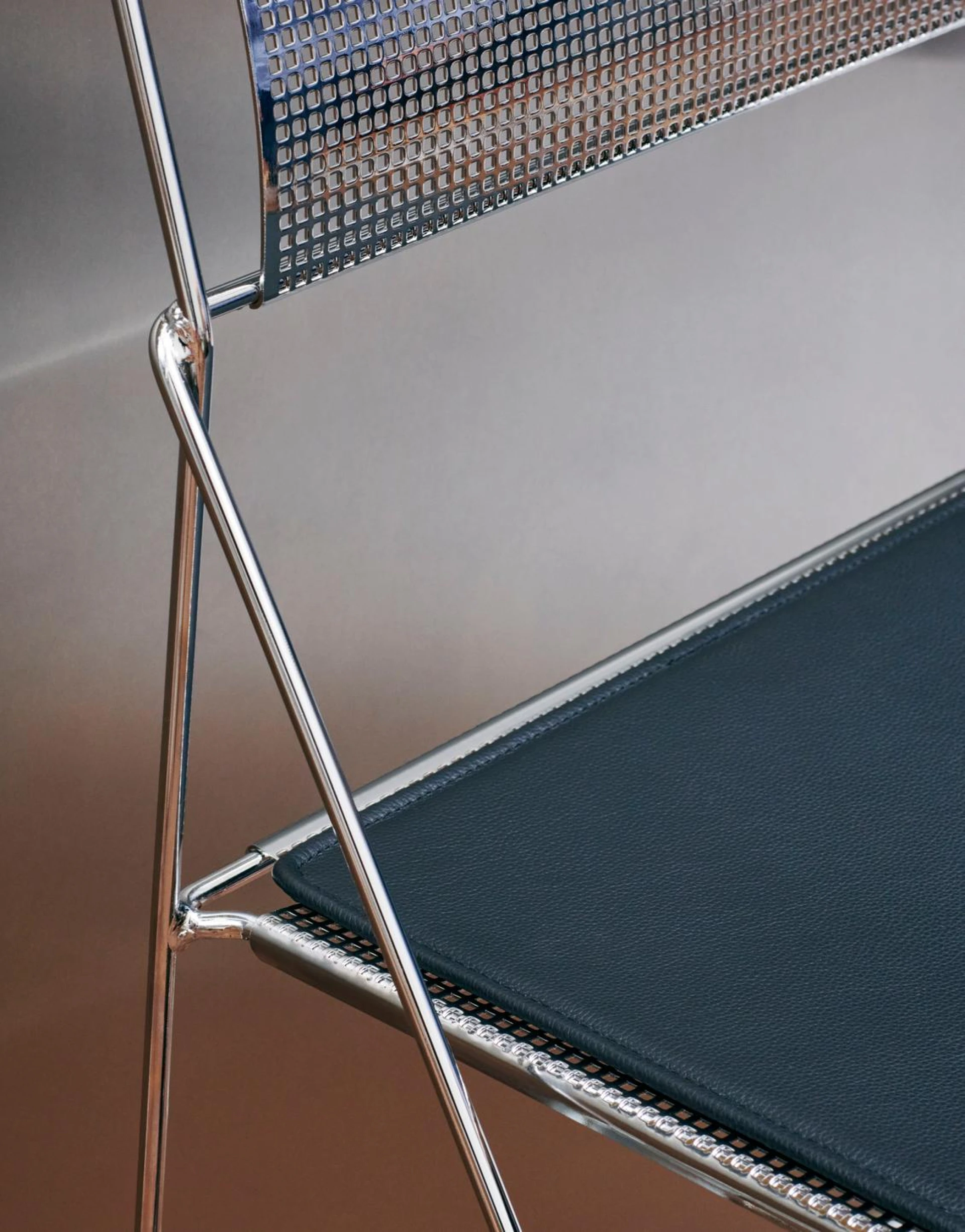 Seat Pad for X-Line Chair Indoor Black leather