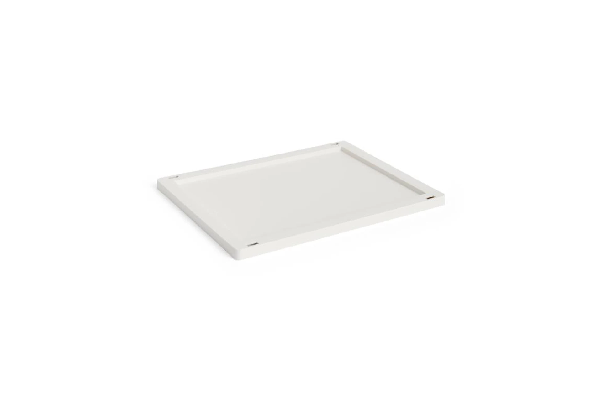 HAY Colour Crate Lid Plastic Medium Off-white