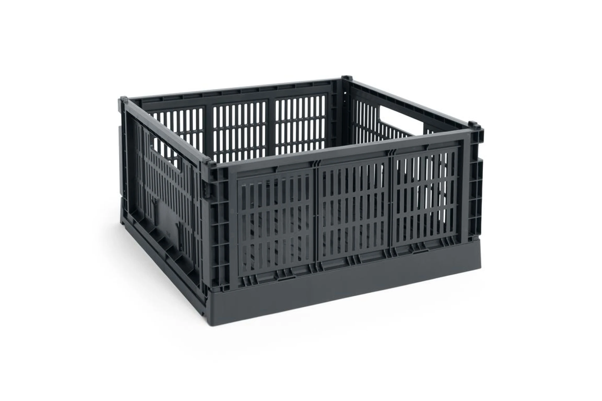 HAY Colour Crate Large Square Charcoal