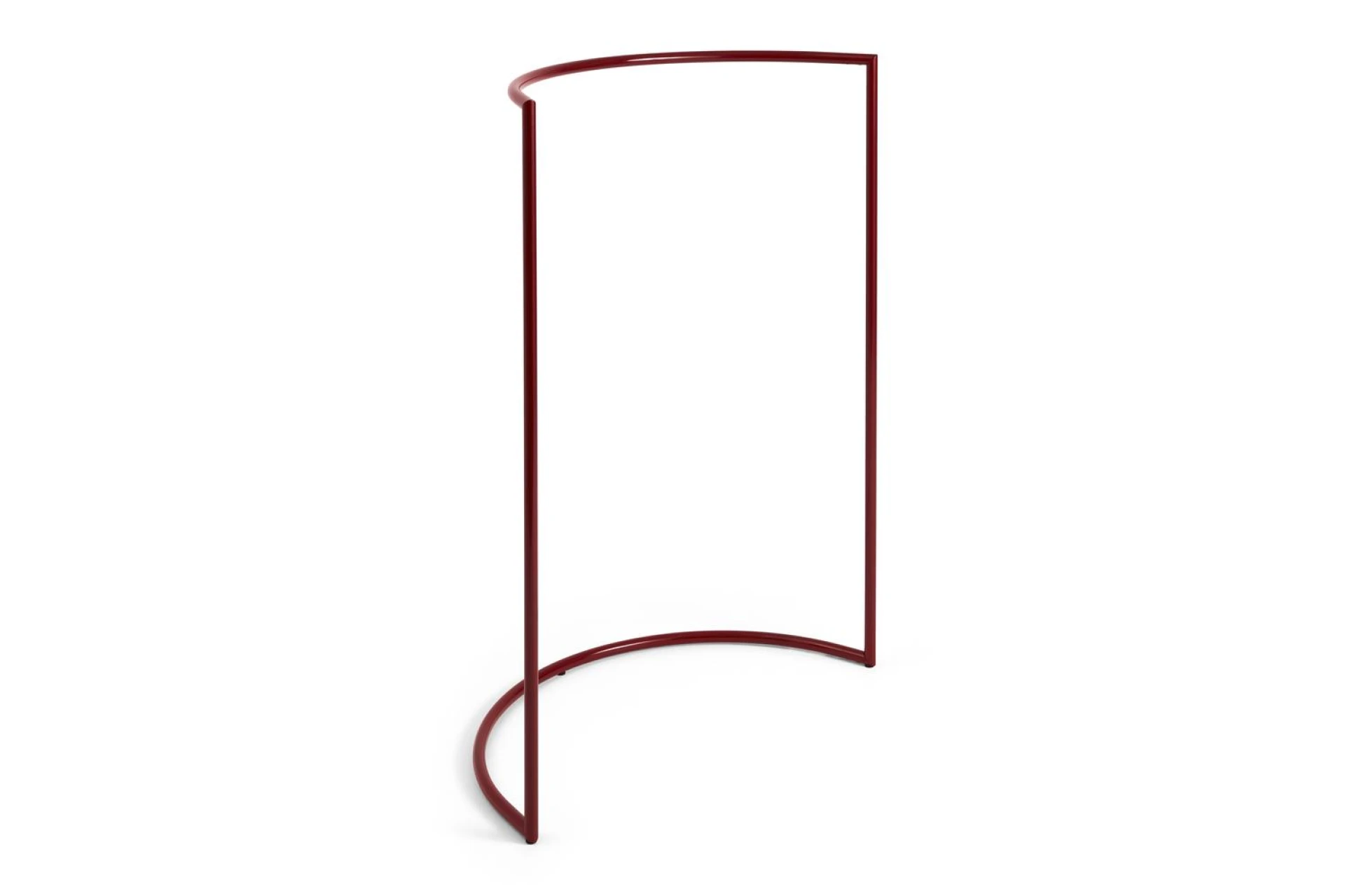 Colour Rack C-Shape Maroon red