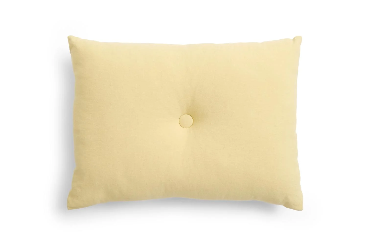 Dot Cushion Linen Soft yellow