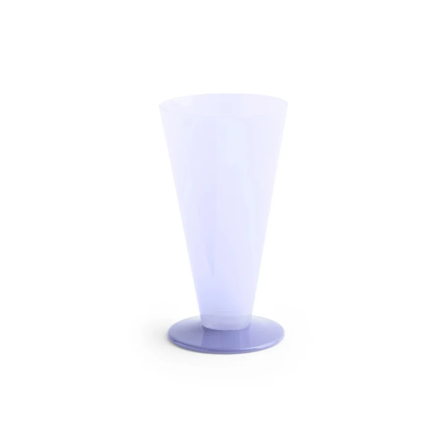Conical Vase Small Light blue and lavender blue