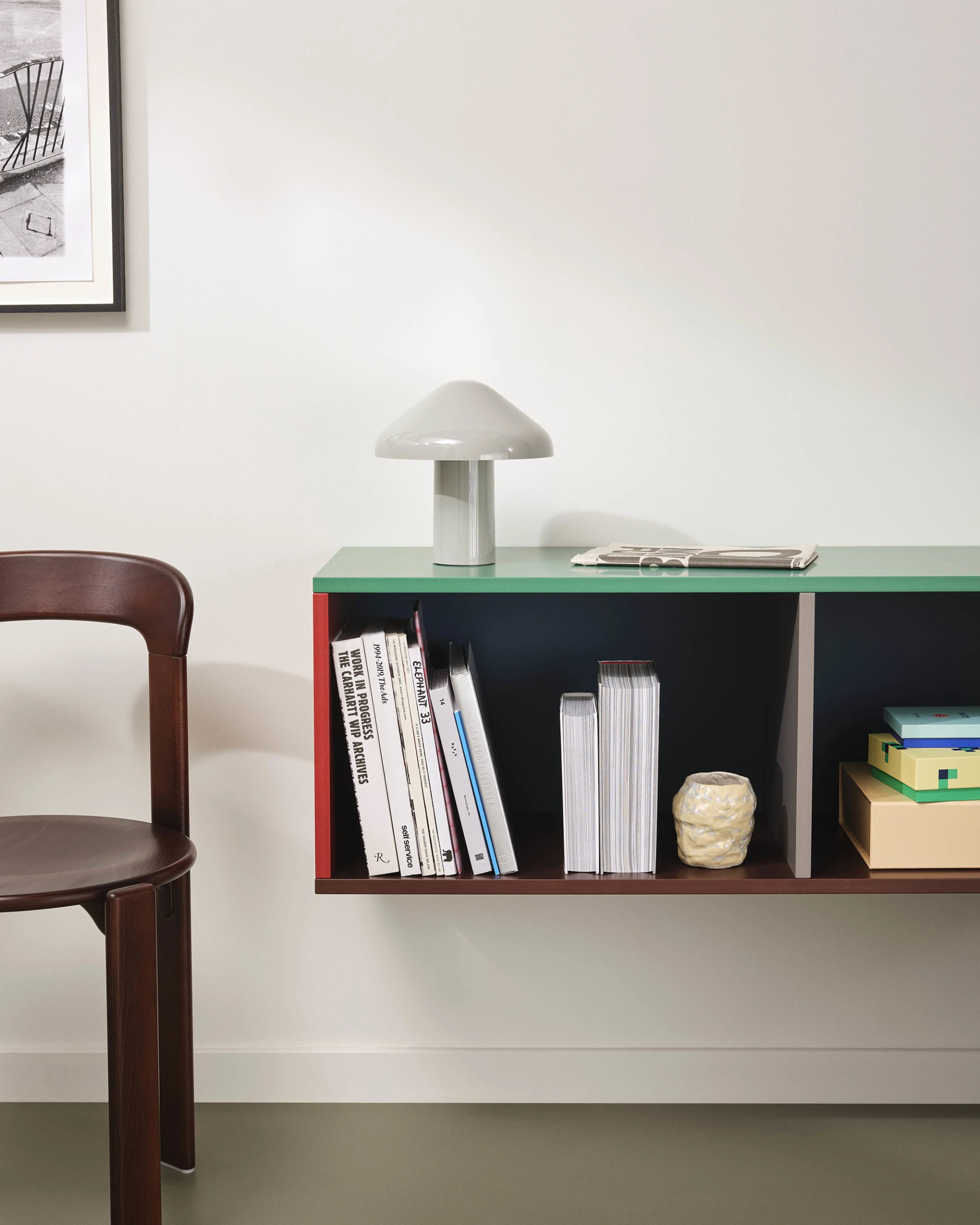 Pao Portable Lamp Cool grey