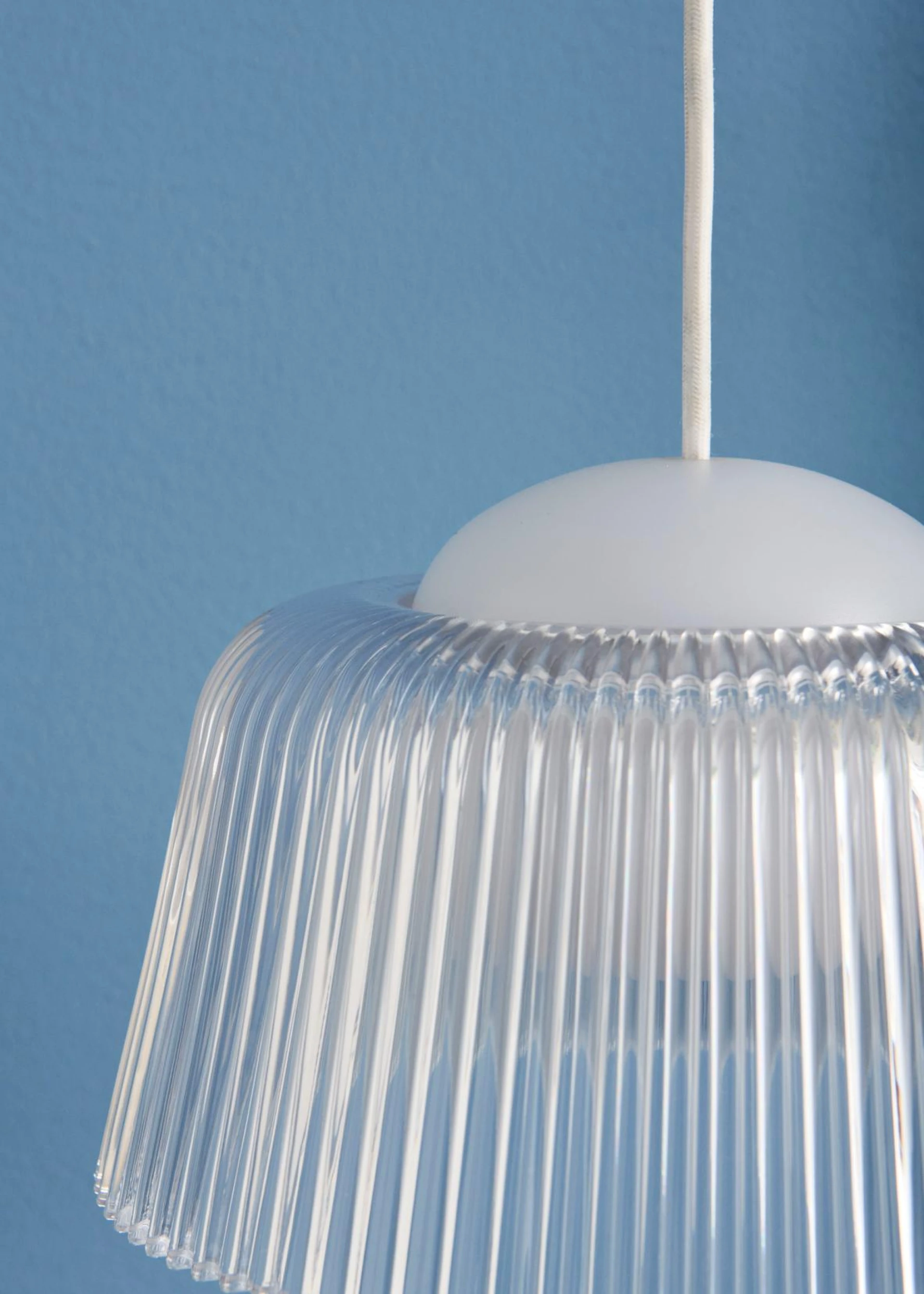 Brim Pendant Clear glass
